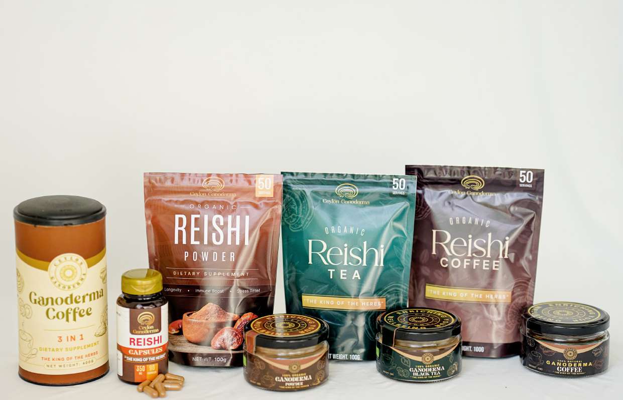 Ceylon Ganoderma product range