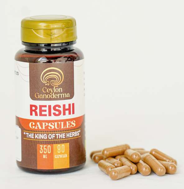 Ceylon Ganoderma Reishi Capsules